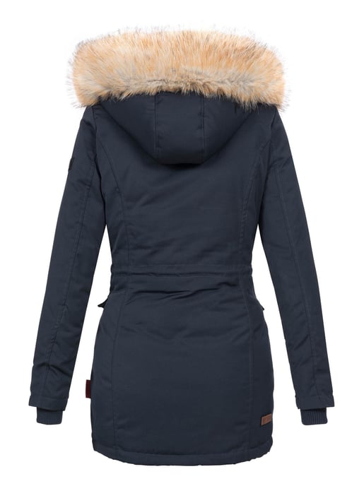 Navahoo Damen Winterjacke Schneeengel – Warm, Wasserabweisend & Mit Abnehmbarem Kunstfellkragen - Image 3