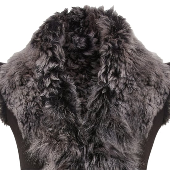 Schwarze Weste aus Lammfell-Nappaleder in Toscana-Optik für Damen - Parkes - Image 5