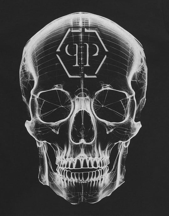 T-Shirt Rundhalsausschnitt Ss Skull - Image 4