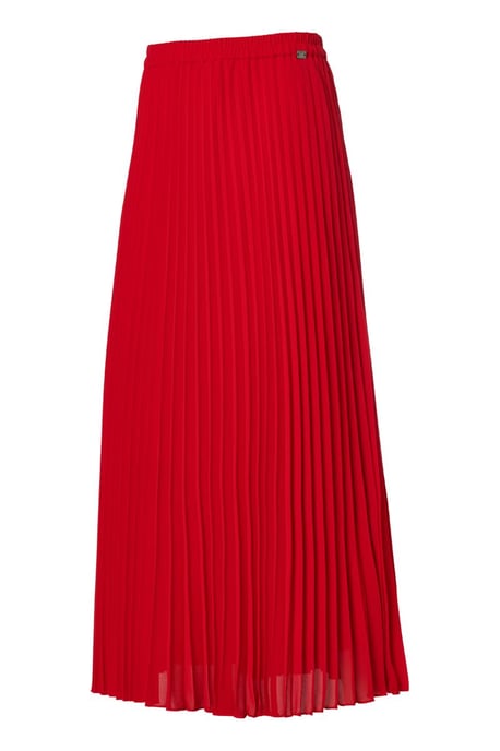 Lara Plisseerock Rot - Image 3