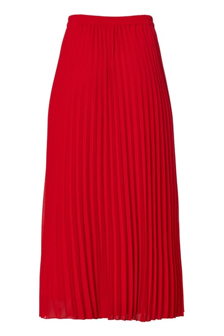 Lara Plisseerock Rot - Image 4