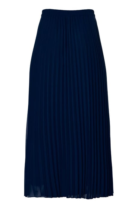 Lara Plisseerock Navy - Image 4