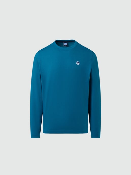 North Sails T-Shirt Langarm mit Logo-Patch - Image 3