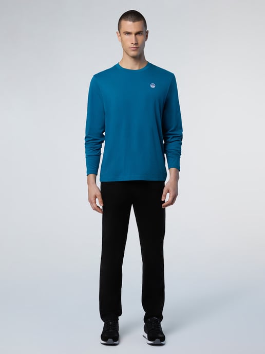North Sails T-Shirt Langarm mit Logo-Patch - Image 5