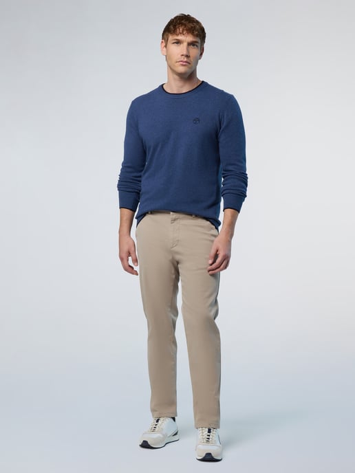 North Sails Pullover Rundhalsausschnitt mit gesticktem Logo - Image 5