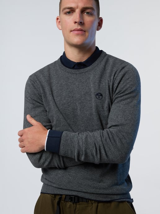 North Sails Pullover Rundhalsausschnitt mit gesticktem Logo - Image 4