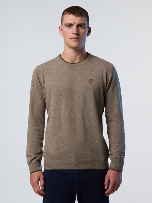 North Sails Pullover Rundhalsausschnitt mit gesticktem Logo - Image 1