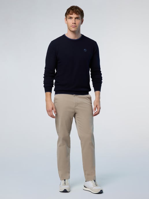 North Sails Pullover Rundhalsausschnitt mit gesticktem Logo - Image 5