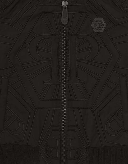 Leder-Bomber Monogram - Image 4