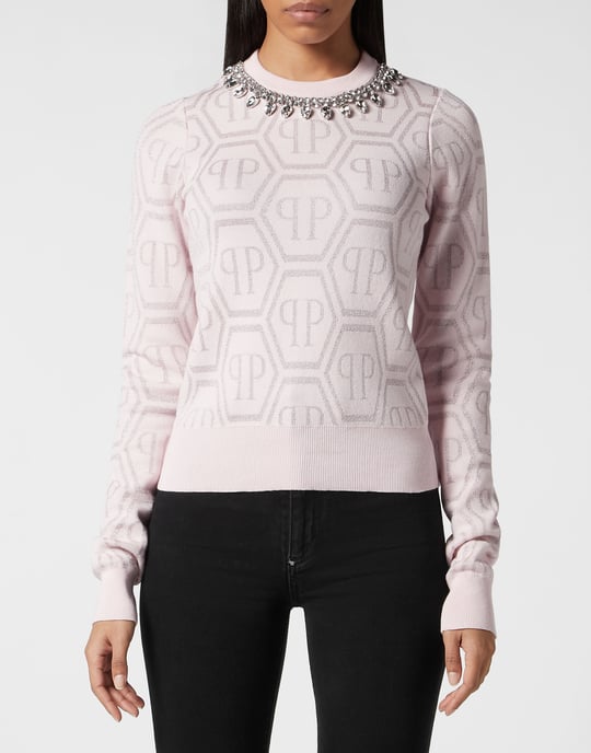 Pullover Rundhalsausschnitt Monogram - Image 2