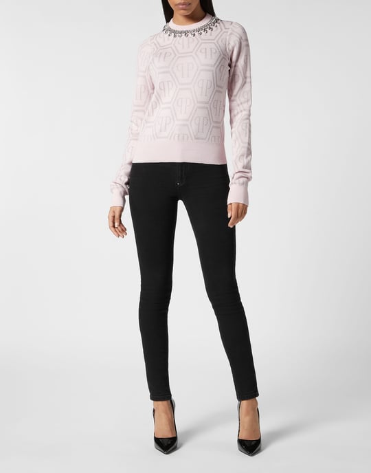 Pullover Rundhalsausschnitt Monogram - Image 3
