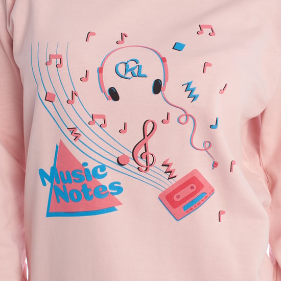 Damen Winter Plüsch Baumwolle Pyjamas KLP2 - Image 2
