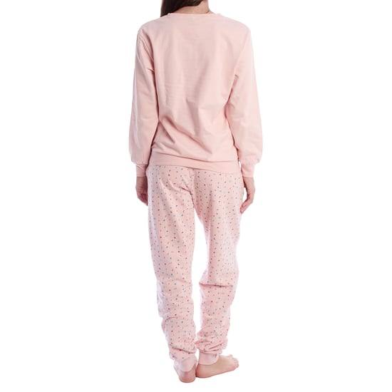 Damen Winter Plüsch Baumwolle Pyjamas KLP2 - Image 4