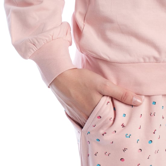 Damen Winter Plüsch Baumwolle Pyjamas KLP2 - Image 6