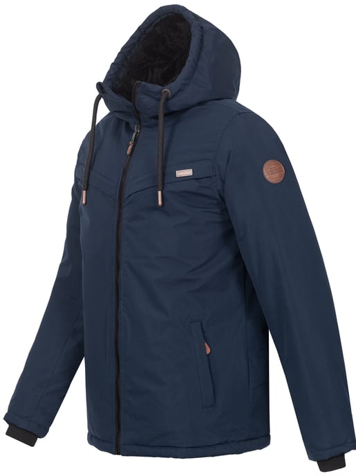 Alessandro Salvarini Herren Winterjacke AS-331 mit Teddyfell & Kapuze - Image 3
