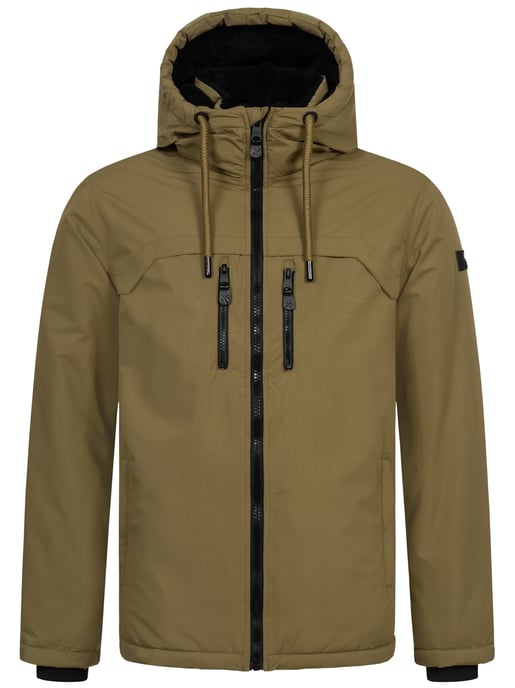Alessandro Salvarini Herren Winterjacke AS-332 mit Teddyfell & Kapuze - Image 2