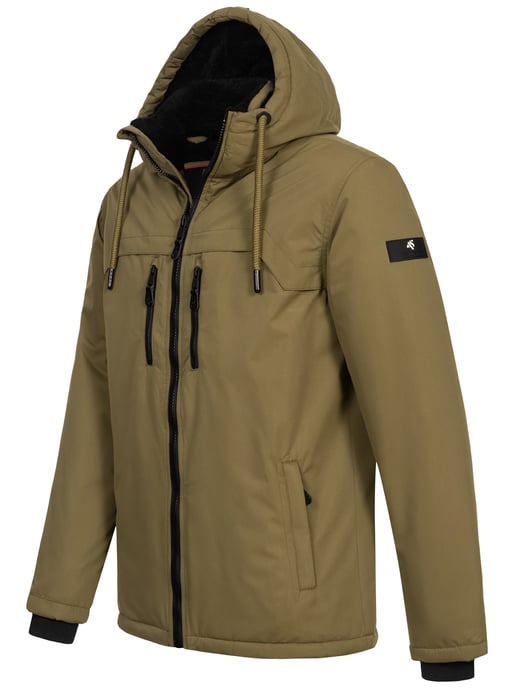 Alessandro Salvarini Herren Winterjacke AS-332 mit Teddyfell & Kapuze - Image 3