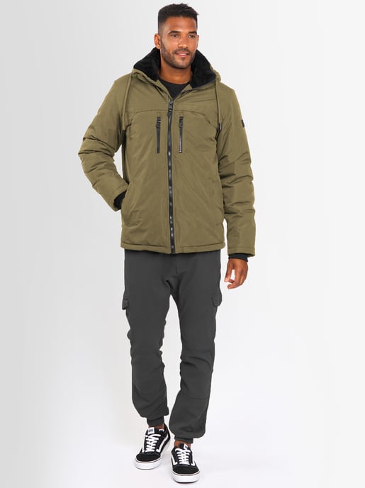 Alessandro Salvarini Herren Winterjacke AS-332 mit Teddyfell & Kapuze - Image 6