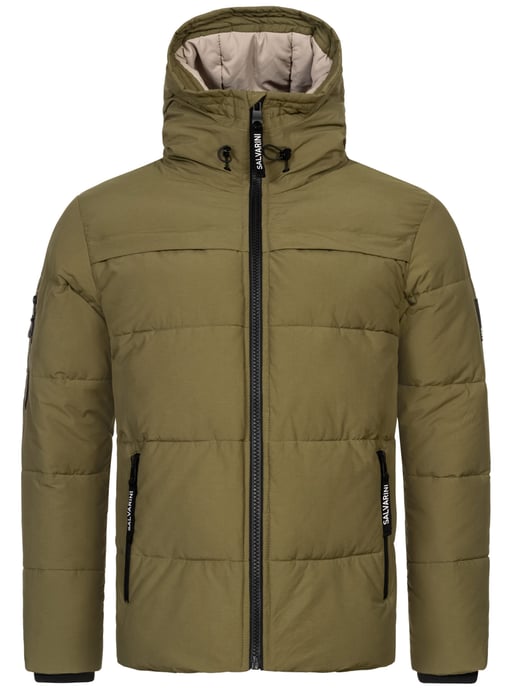 Alessandro Salvarini Herren Winter Steppjacke AS-334 mit gefütterter Kapuze - Image 2