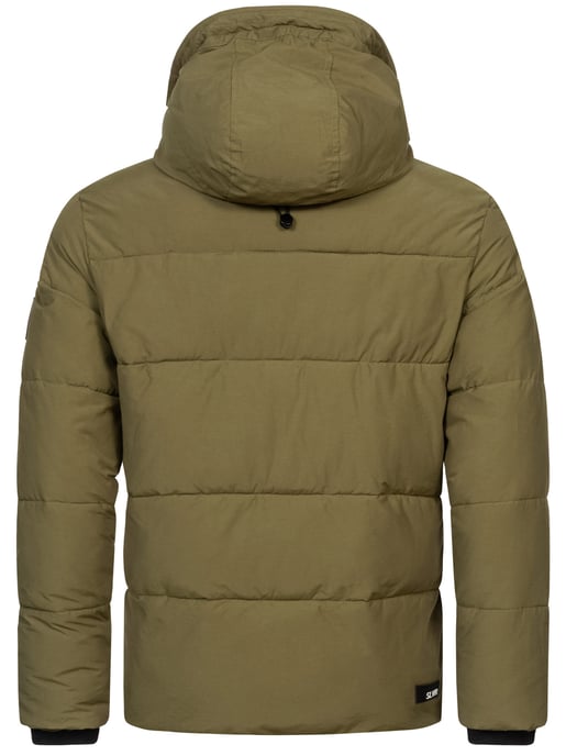 Alessandro Salvarini Herren Winter Steppjacke AS-334 mit gefütterter Kapuze - Image 5