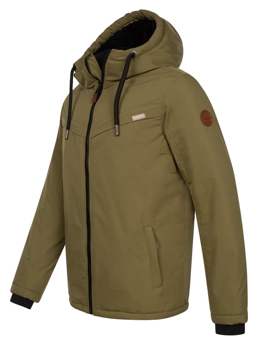 Alessandro Salvarini Herren Winterjacke AS-331 mit Teddyfell & Kapuze - Image 3