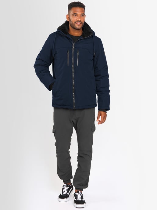Alessandro Salvarini Herren Winterjacke AS-332 mit Teddyfell & Kapuze - Image 6