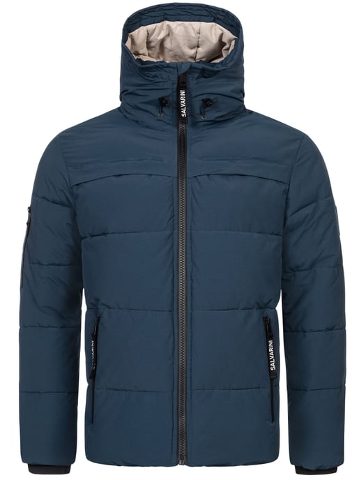 Alessandro Salvarini Herren Winter Steppjacke AS-334 mit gefütterter Kapuze - Image 2