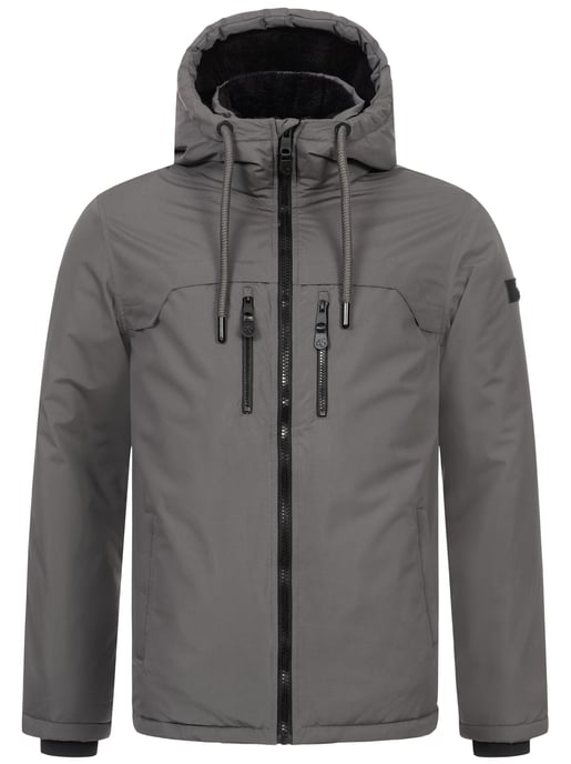 Alessandro Salvarini Herren Winterjacke AS-332 mit Teddyfell & Kapuze - Image 2