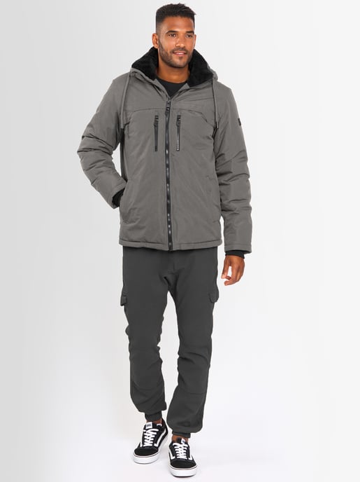 Alessandro Salvarini Herren Winterjacke AS-332 mit Teddyfell & Kapuze - Image 6
