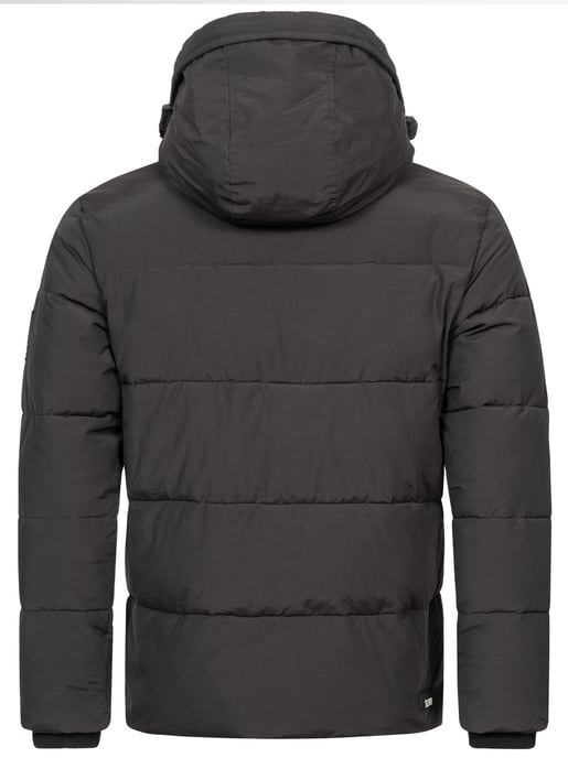 Alessandro Salvarini Herren Winter Steppjacke AS-334 mit gefütterter Kapuze - Image 5