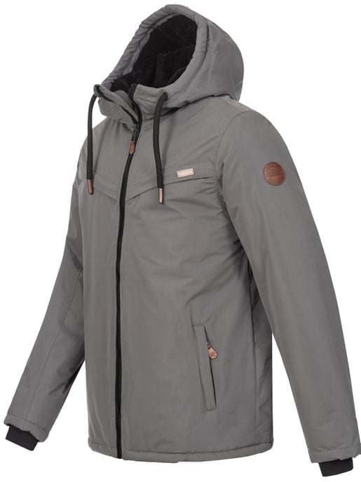 Alessandro Salvarini Herren Winterjacke AS-331 mit Teddyfell & Kapuze - Image 3