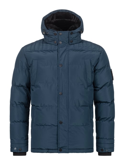 Alessandro Salvarini Herren Winterjacke AS-326 mit Teddyfell & abnehmbarer Kapuze - Image 3