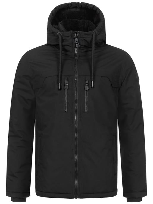 Alessandro Salvarini Herren Winterjacke AS-332 mit Teddyfell & Kapuze - Image 2