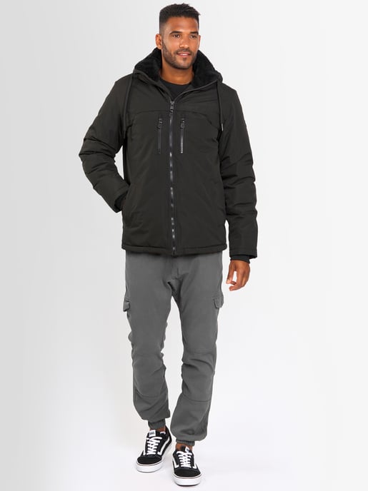 Alessandro Salvarini Herren Winterjacke AS-332 mit Teddyfell & Kapuze - Image 6