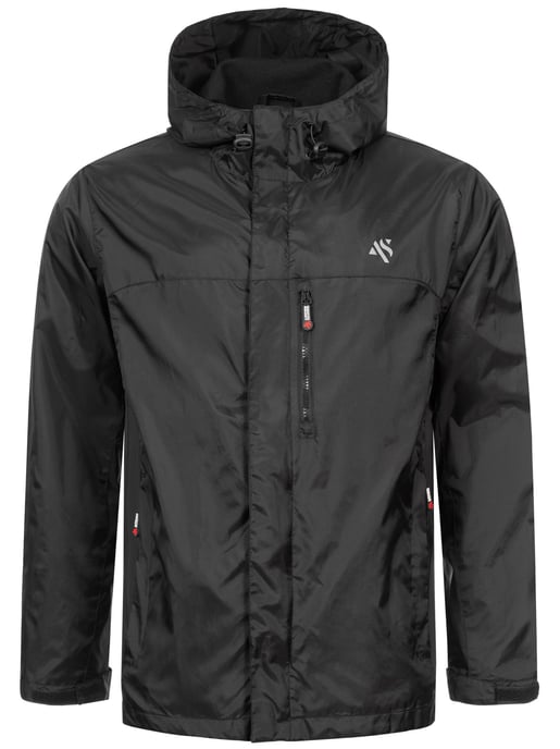 A. Salvarini Herren Regenjacke AS-323 wasserdicht & leicht mit Kapuze - Image 2