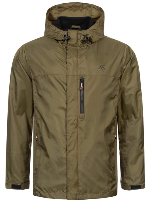 A. Salvarini Herren Regenjacke AS-323 wasserdicht & leicht mit Kapuze - Image 2