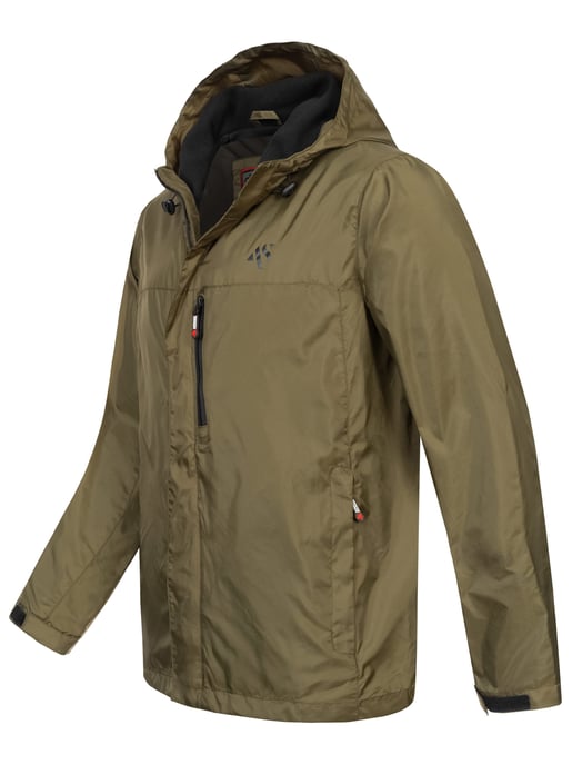 A. Salvarini Herren Regenjacke AS-323 wasserdicht & leicht mit Kapuze - Image 3