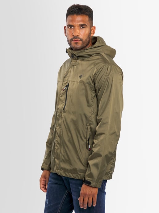 A. Salvarini Herren Regenjacke AS-323 wasserdicht & leicht mit Kapuze - Image 6