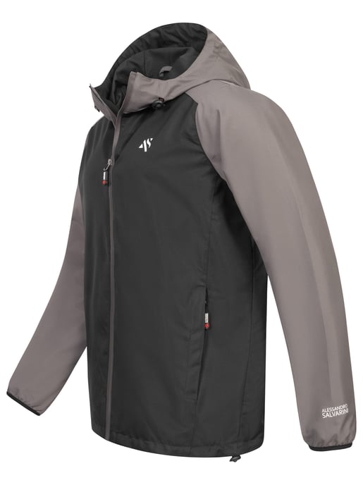 A. Salvarini Herren Regenjacke AS-322 wasserabweisend & ultraleicht - Image 3