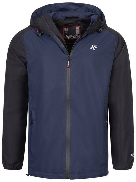 A. Salvarini Herren Regenjacke AS-322 wasserabweisend & ultraleicht - Image 1