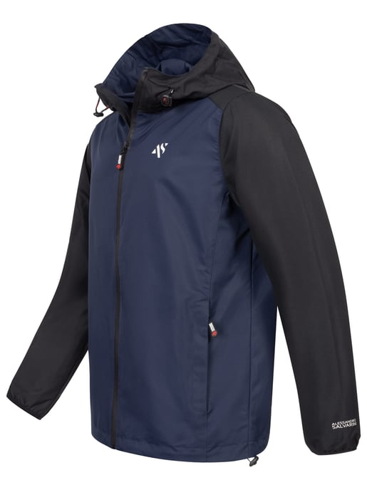 A. Salvarini Herren Regenjacke AS-322 wasserabweisend & ultraleicht - Image 3