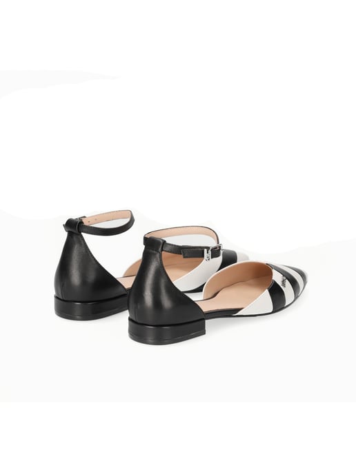 LIU JO Ballerinas Schwarz/Weiß - Image 3