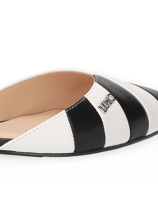 LIU JO Ballerinas Schwarz/Weiß - Image 4