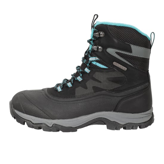 Mountain Warehouse Damen Ultra Piste Basher II Wasserdichte Schneestiefel (Schwarz) - Image 3
