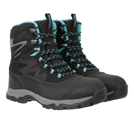 Mountain Warehouse Damen Ultra Piste Basher II Wasserdichte Schneestiefel (Schwarz) - Image 4