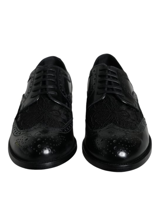 Herren Floral Brogue Wingtip Oxfords - Image 2