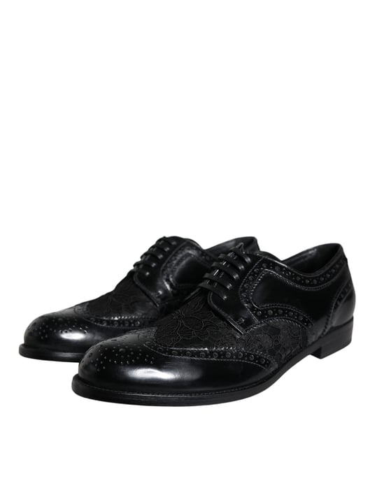 Herren Floral Brogue Wingtip Oxfords - Image 3