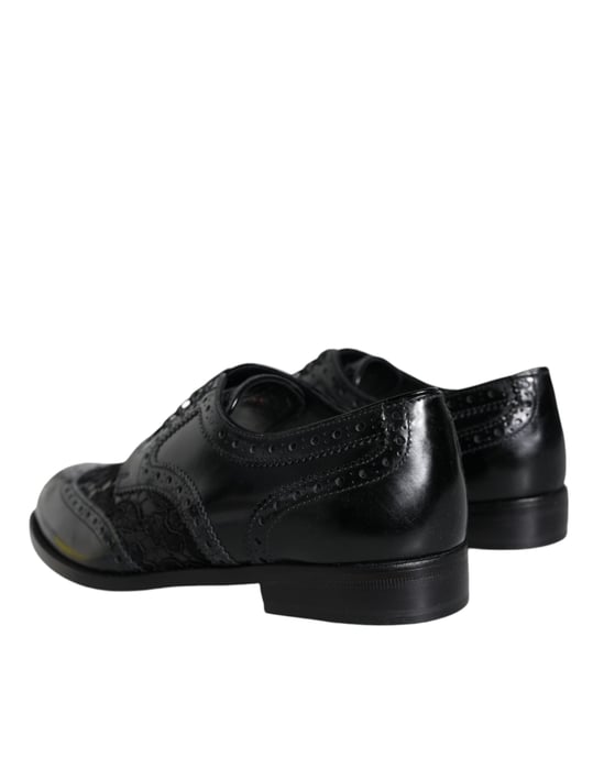 Herren Floral Brogue Wingtip Oxfords - Image 4
