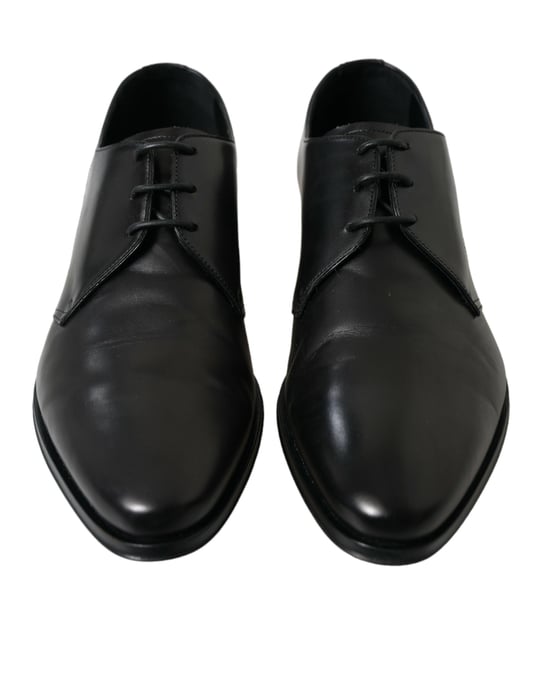 Leder Derby Schuhe im Brogue-Stil - Image 2