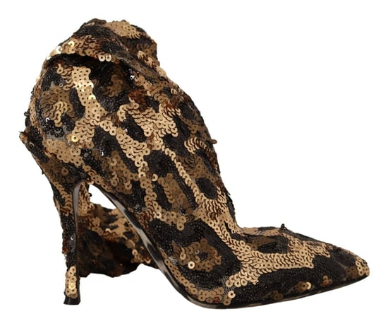 Pailletten Leopard Pumps - Image 1